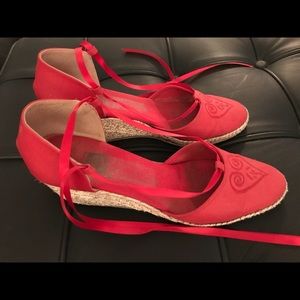 Red Espadrilles